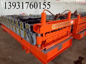 導柱雙層壓瓦機